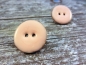 Preview: Keramik Kokos Knopf Ohrstecker rosa